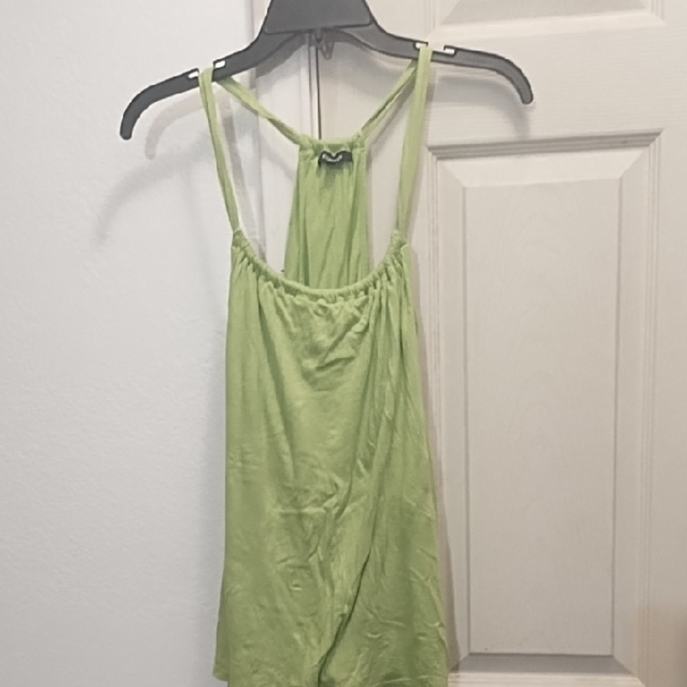 Express Green  Sleeveless Tank Top